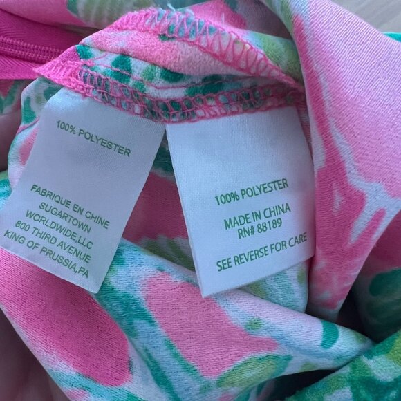 Lilly Pulitzer Cassia Skort Raz Berry Catty Shack Women's Size 6 - Picture 8 of 9